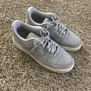 Gray Air Force Ones